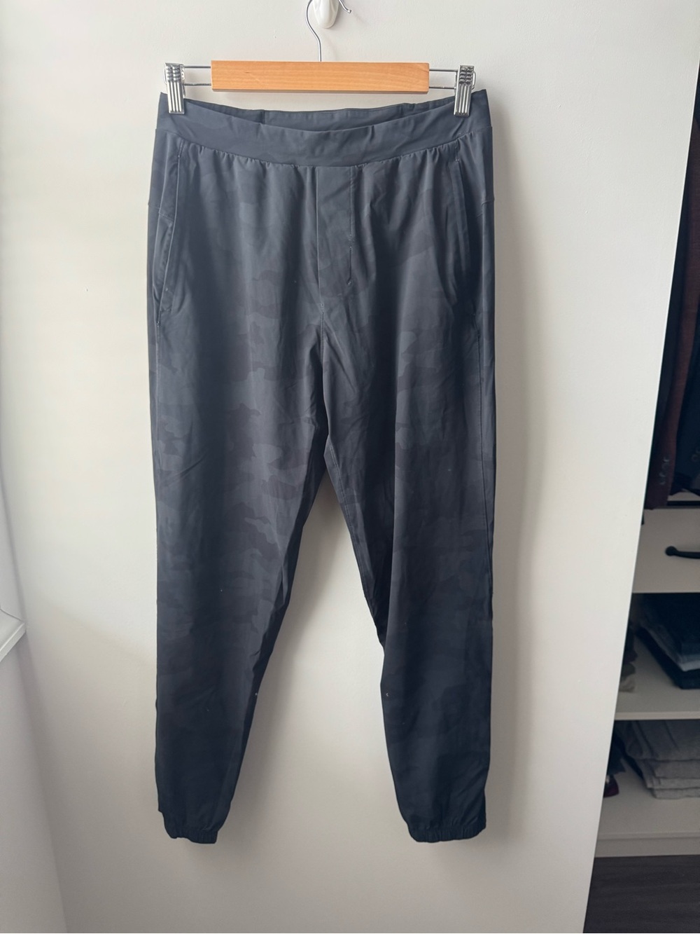 lululemon athletica Black Camo Jogger Pants